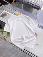 2026 New Embroidered Letter T SHIRT