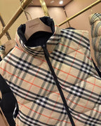 2026 New Ultra-Light Plaid Down Jacket