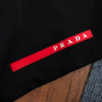 Classic Style Sweatshirt with Triangle Patch