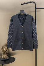 Cashmere‑Blend Knit Cardigan Jacket