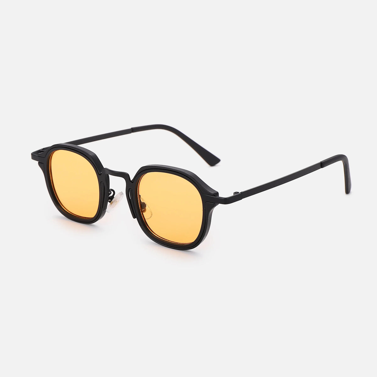 Geometric Thick‑Rim Sunglasses