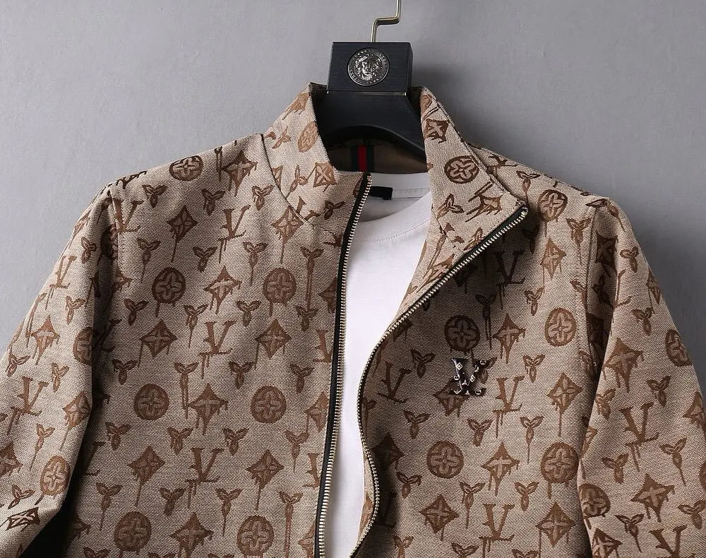 Graffiti Pattern Full Print Jacket
