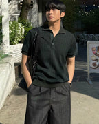 Smart Casual Structured Polo Top