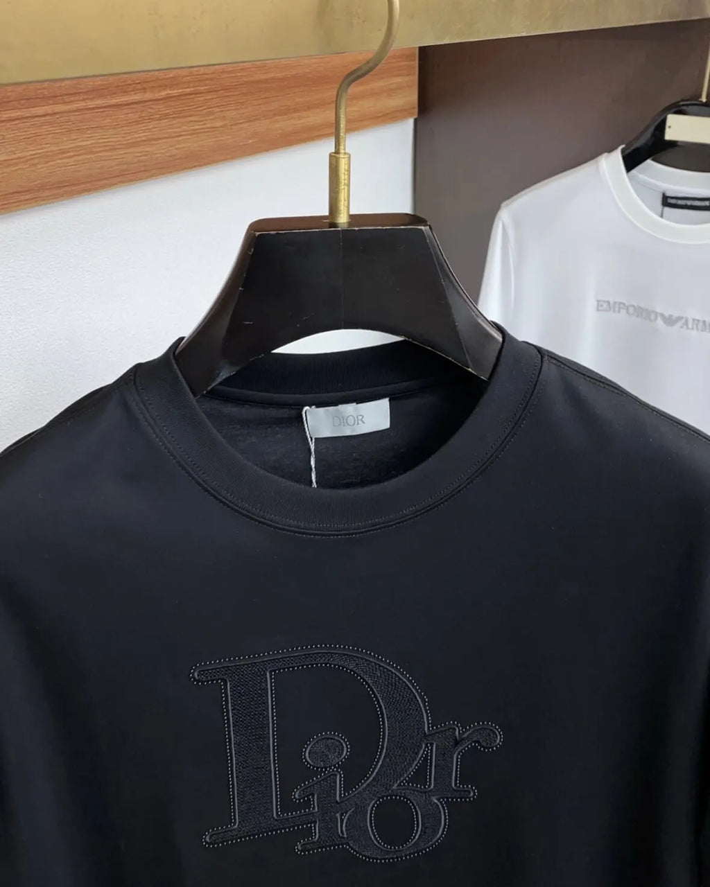 Rhinestone Letter T-shirt