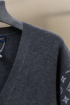 Cashmere‑Blend Knit Cardigan Jacket