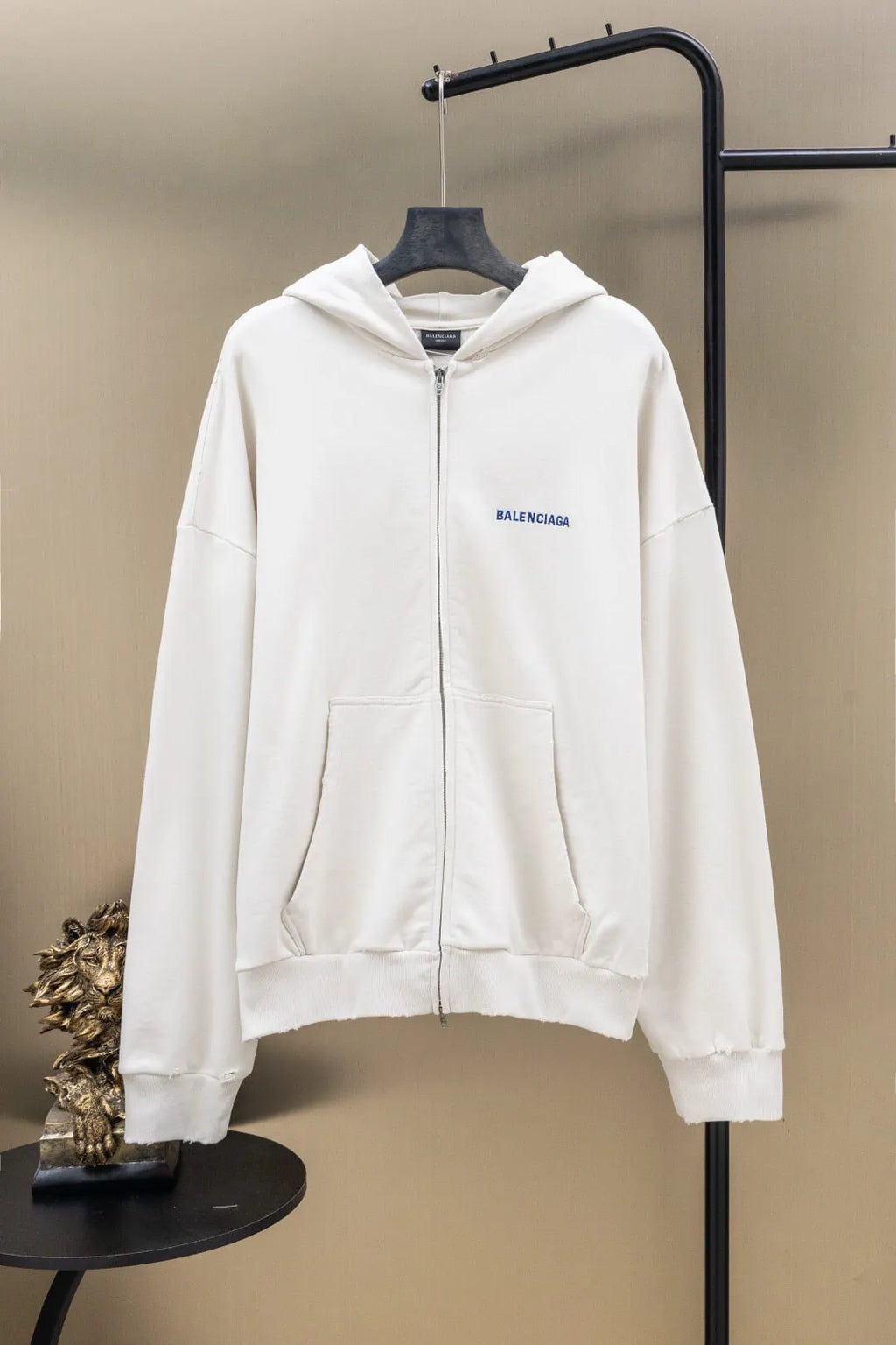 Classic Embroidery Hooded Jacket