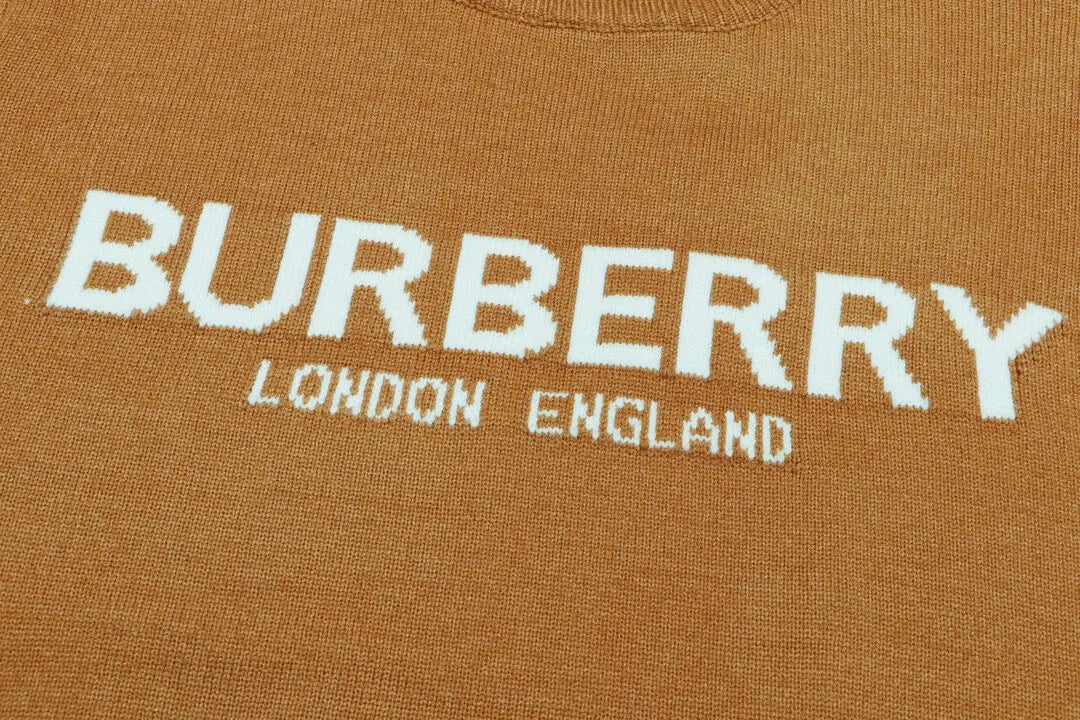 Front Letter Logo Black Sweater