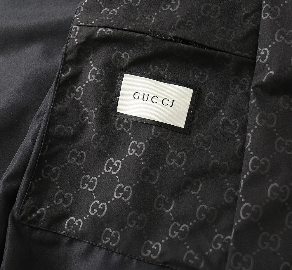 Dark Pattern Casual Hooded Jacket