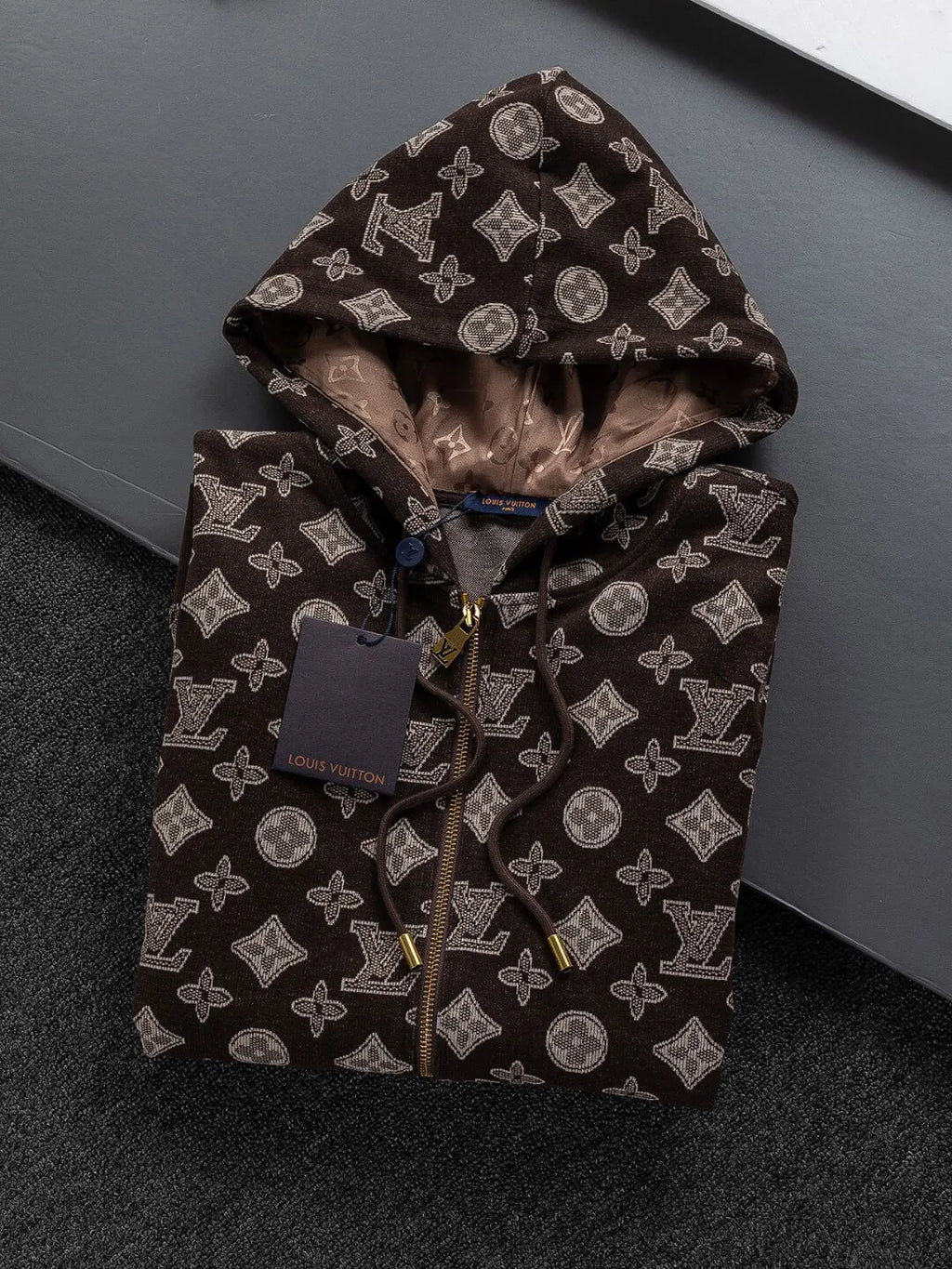 All-Over Print Runway-Style Jacket