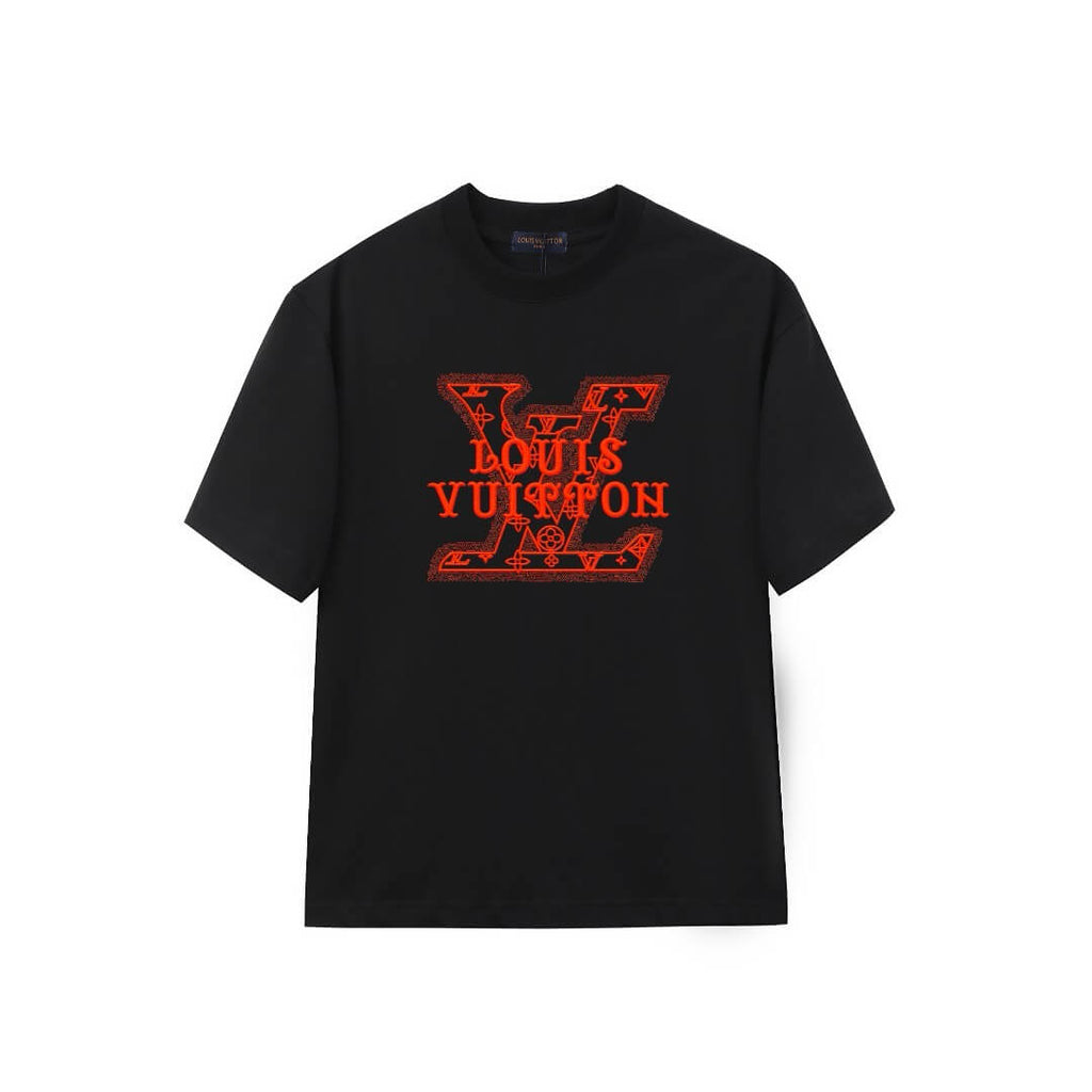 Glow Effect Print T-shirt