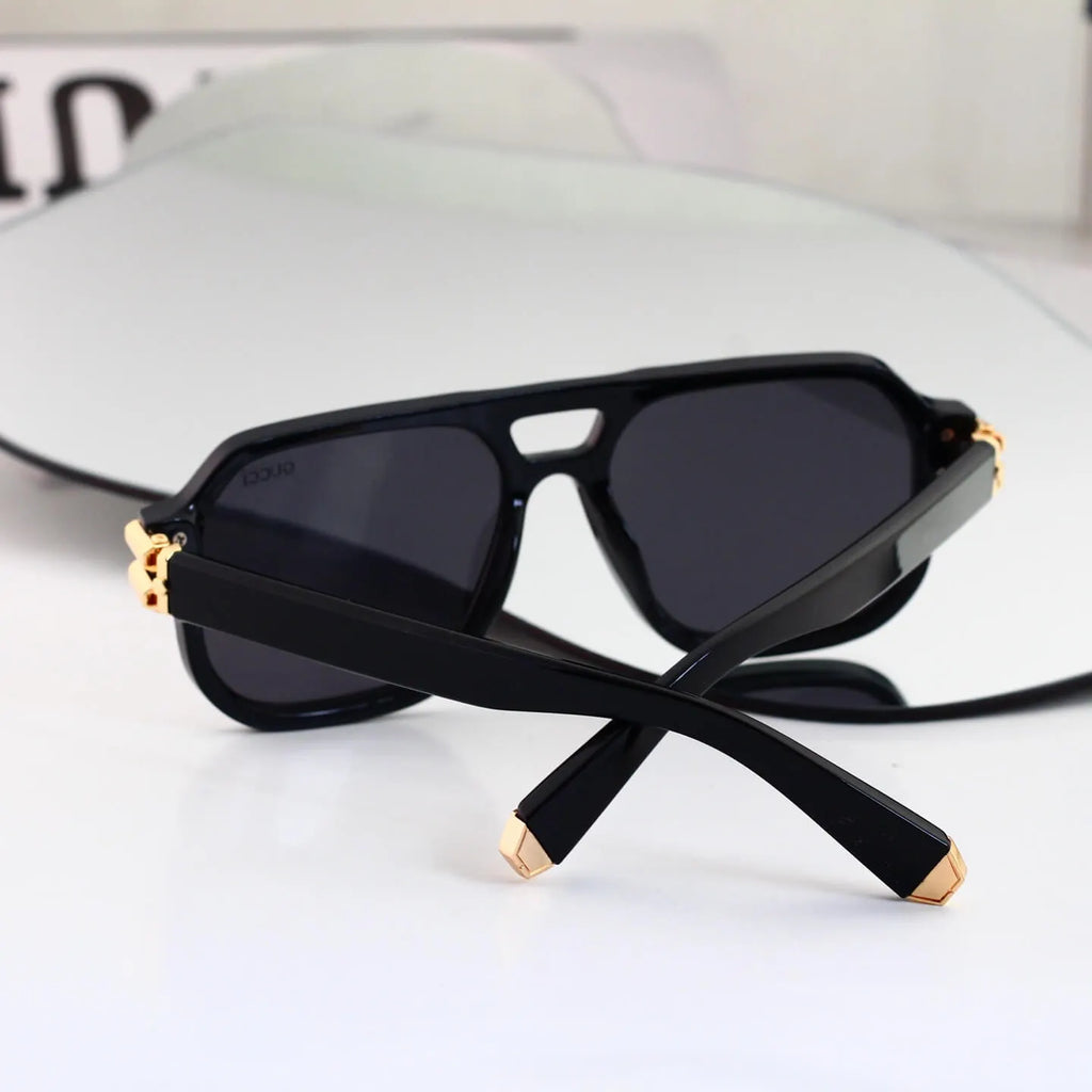Double Bridge Square Sunglasses