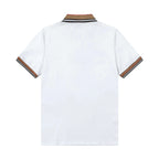 Classic Plaid Stripes Polo Shirt