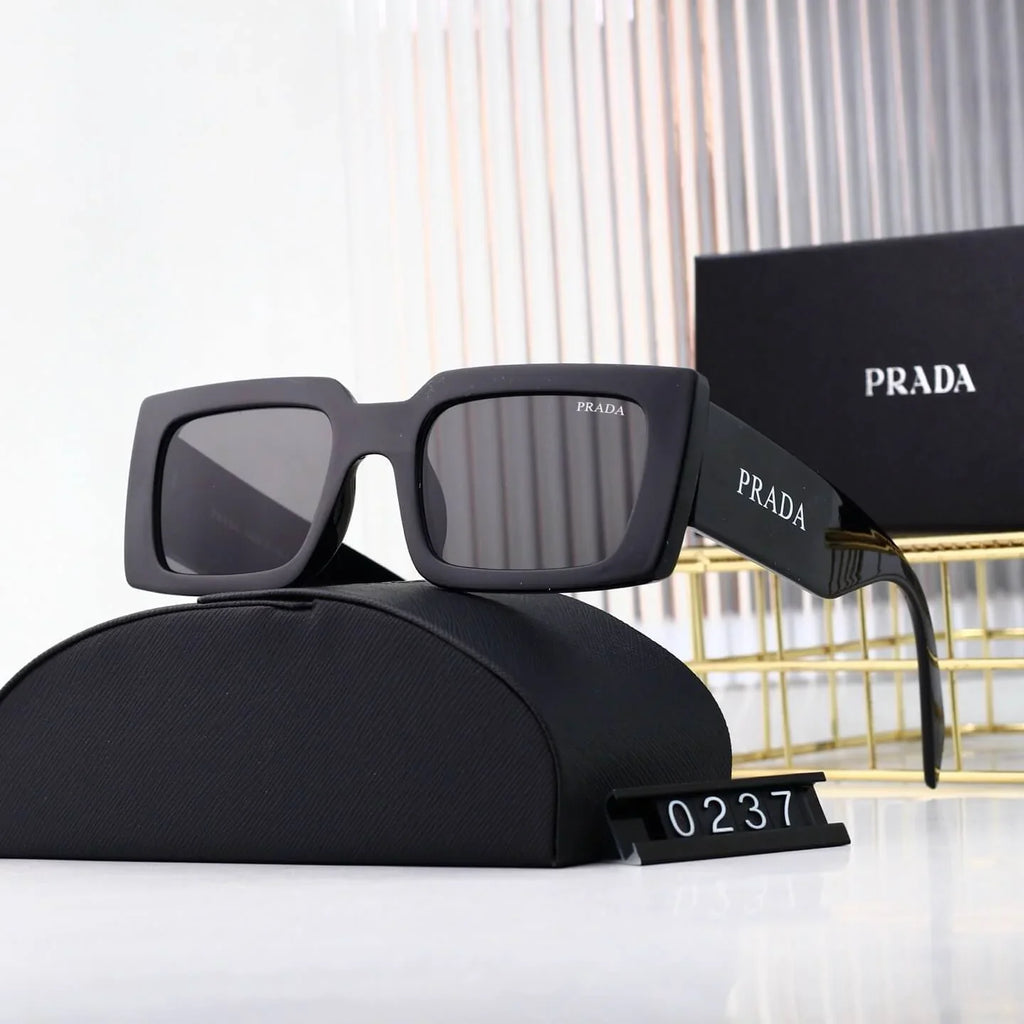 Side Letter Full Frame Sunglasses
