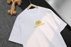 Classic Golden Logo Short‑Sleeve T-shirt