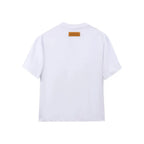 Shadow Diagonal Letter Print T-Shirt