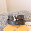 Brown All-over Jacquard Belt