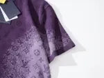 Gradient Jacquard LetterT-Shirt