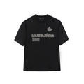 Double Sided 00 Number Letter Print T-Shirt