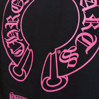 Pink Circle Print Sweatshirt
