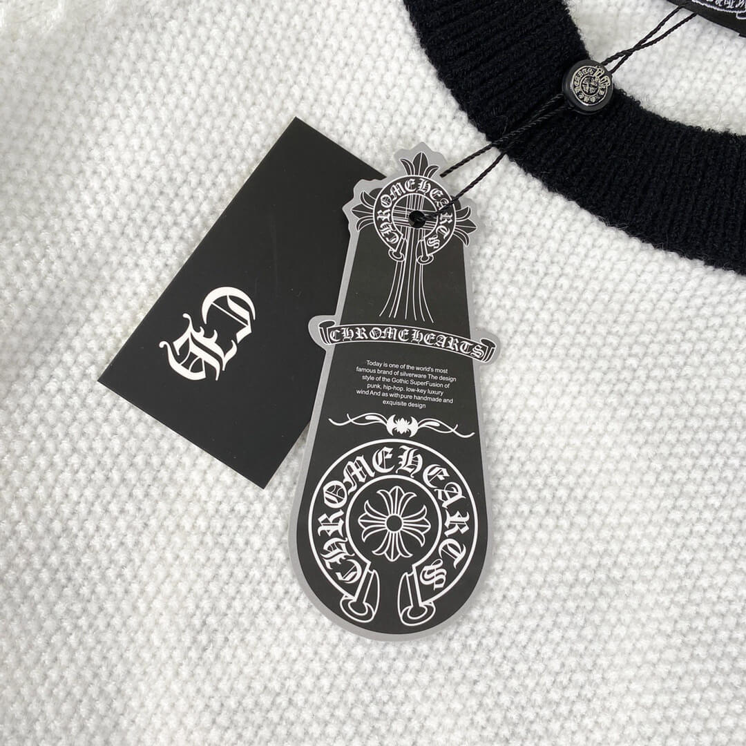 Sanskrit Cross Embroidered Sweatshirt