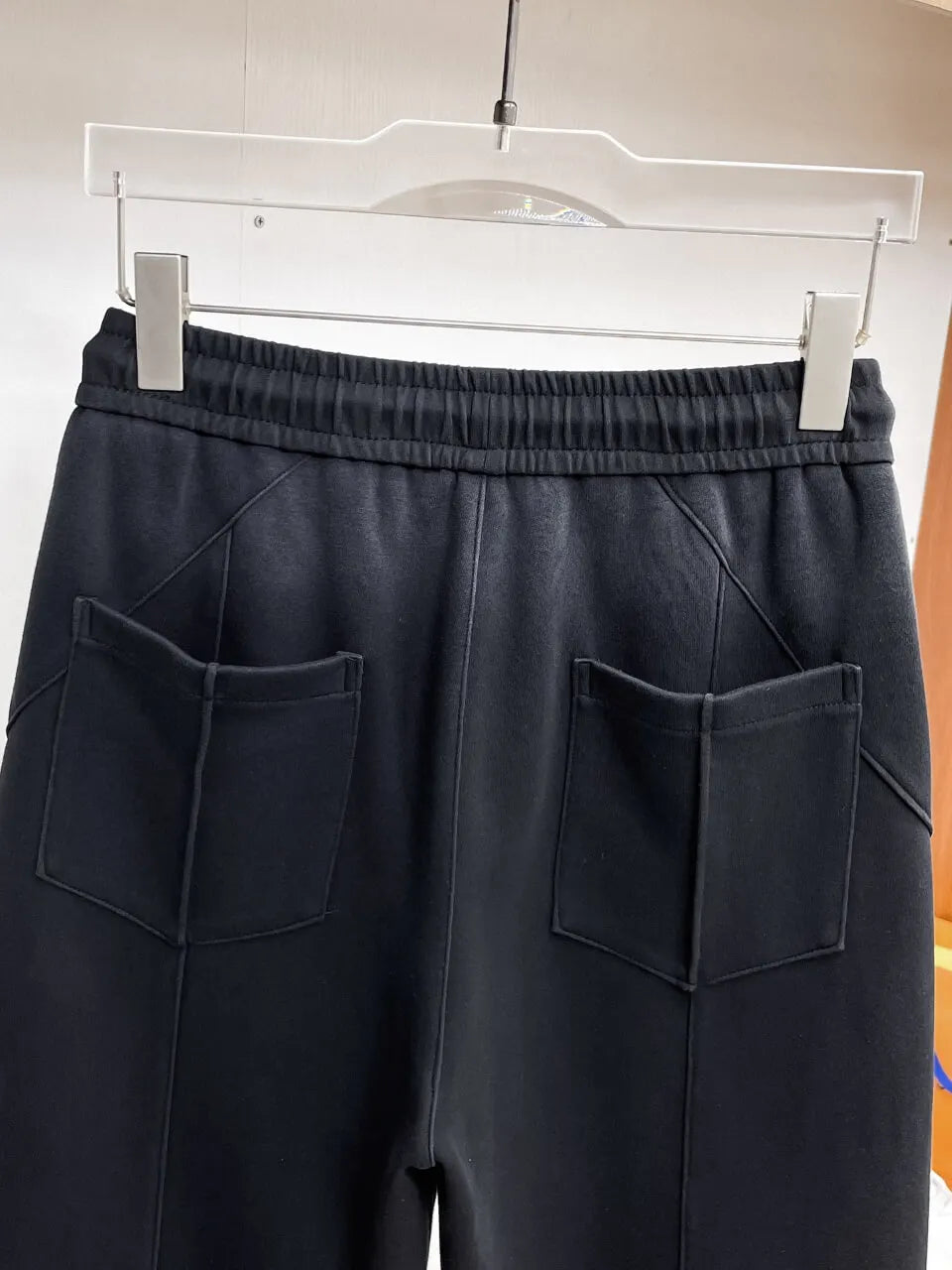 Dual‑Embossed   Relaxed Fit Pants