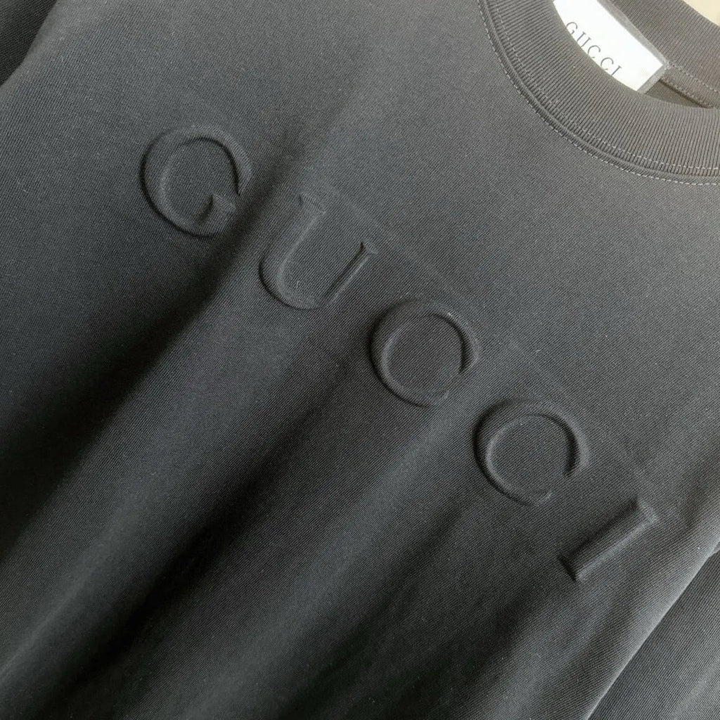 3D Embossed Letter T-shirt