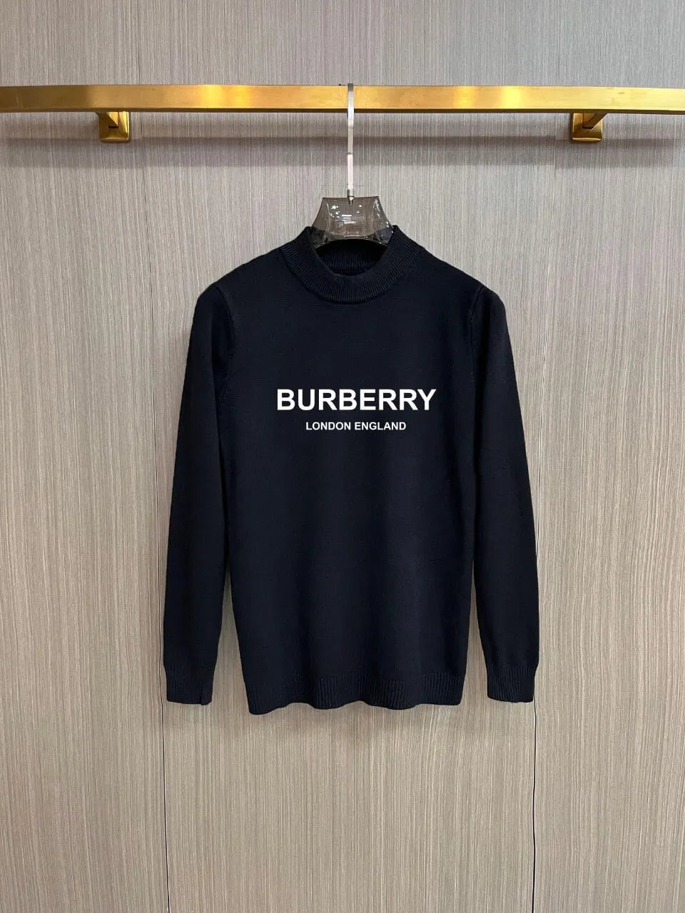 Classic Letter Design Sweater
