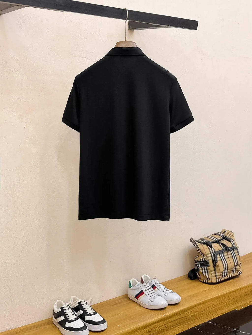 3D Letter Polo Shirt