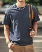 Relaxed Crew Neck T‑Shirt