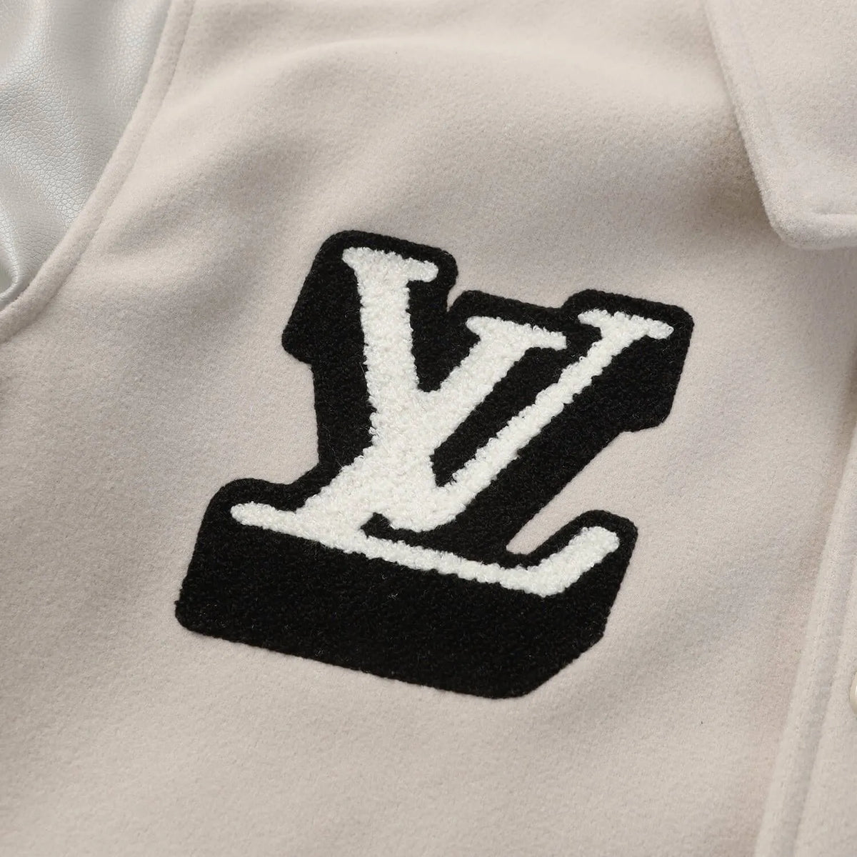 Towel Embroidered Varsity Jacket