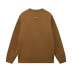 Side Graphic Knit Sweater