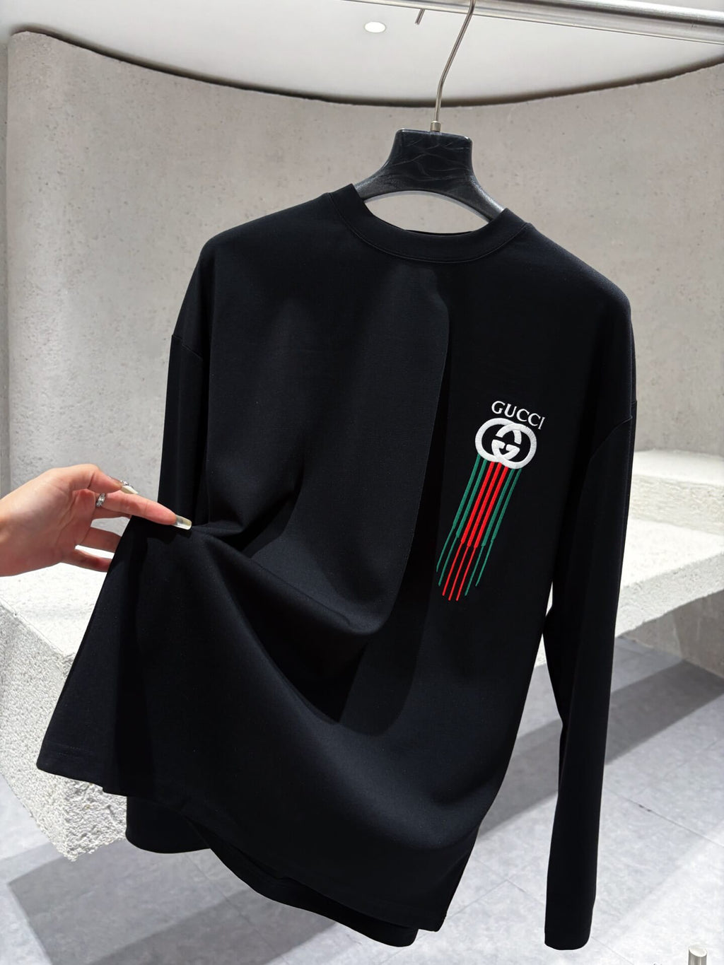 New Double G Long Sleeve Sweatshirt