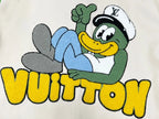 Donald Duck Embroidered Varsity Jacket
