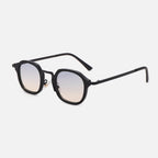 Geometric Thick‑Rim Sunglasses