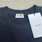 Vintage Letter Triomphe Print T‑Shirt