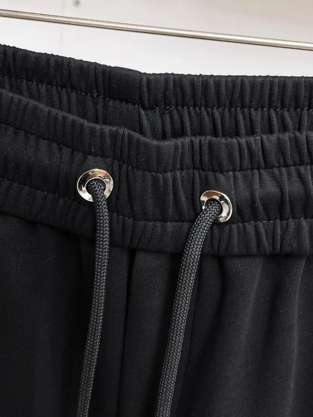 Spliced Monogram Patch Casual Shorts