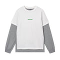 Green Letter Embroidery Sweatshirt