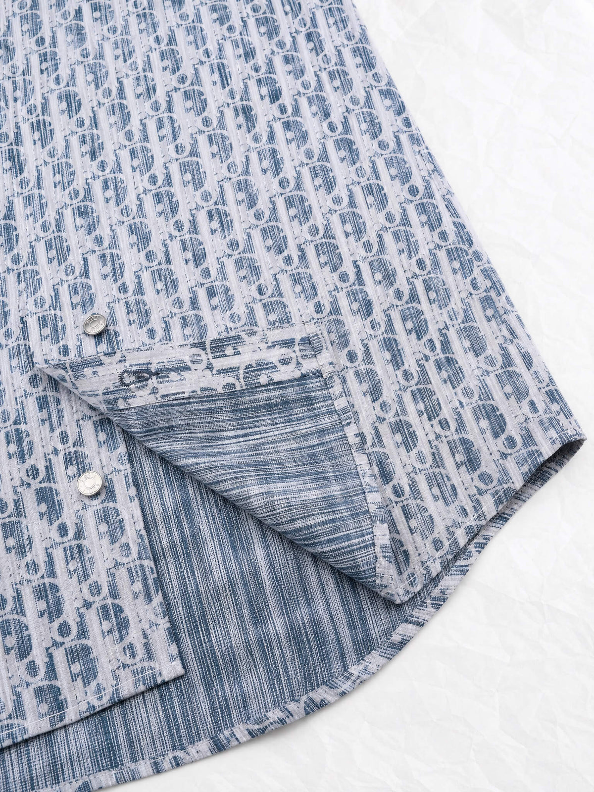 2026 New Button-Up Shirt With All-Over Letter Print
