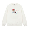 Colorful Horse Knight Embroidery Sweatshirt