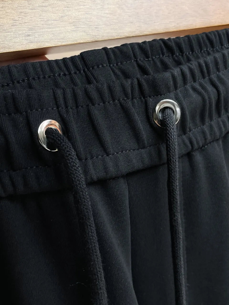 Embossed Side‑Stripe   Embroidery Straight Pants