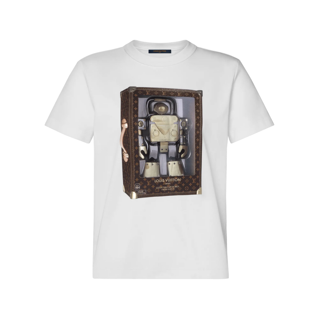 Robot Print T‑Shirt