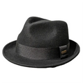 Floral Accent Fedora Hat