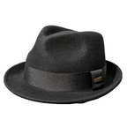 Floral Accent Fedora Hat