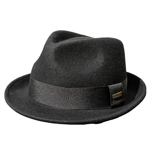Floral Accent Fedora Hat