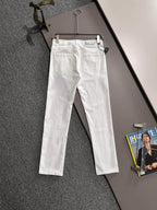 Eye Detail Slim Jeans