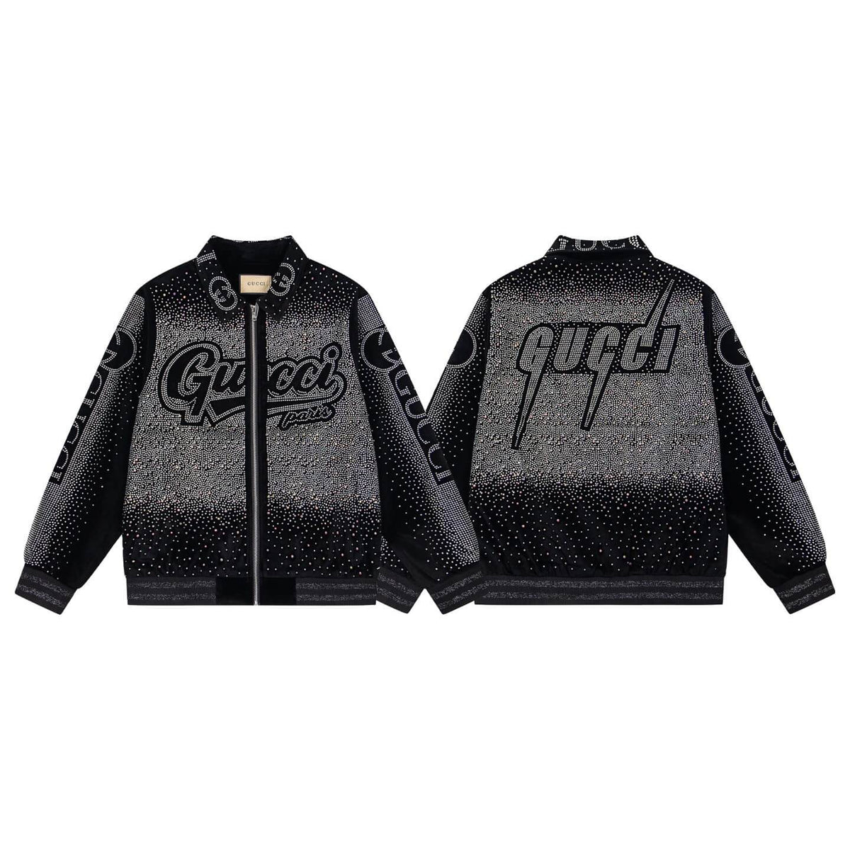 Double G Rhinestone Jacket
