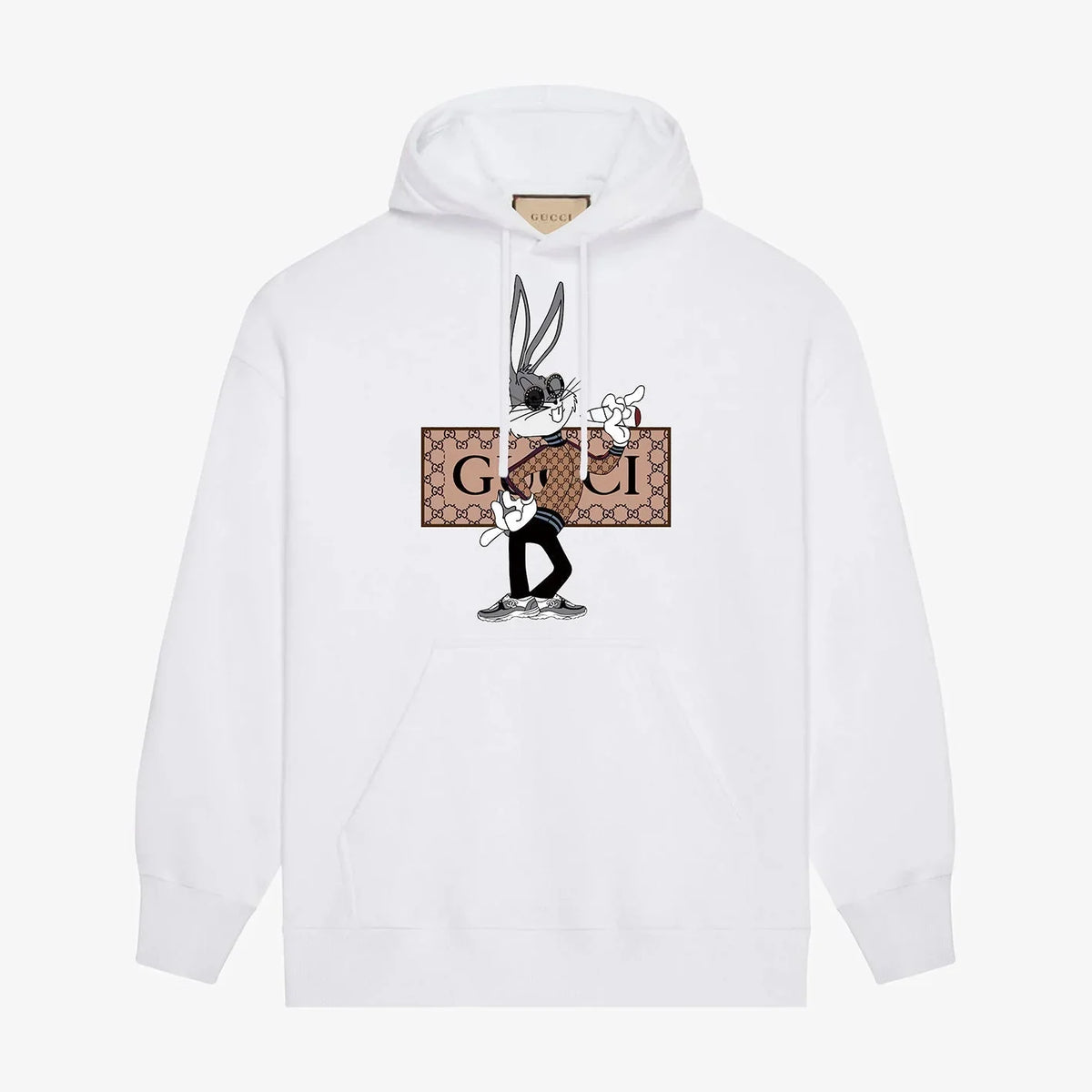 Bunny Print Hoodie