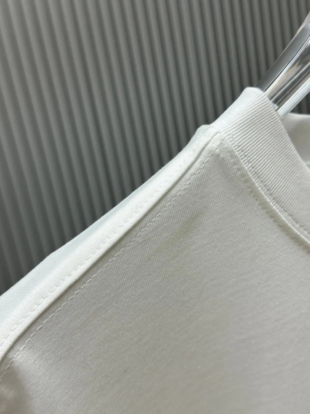Square Frame Letter Print T‑Shirt
