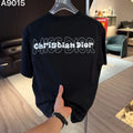 Overlapping Letter Embroidered T‑Shirt