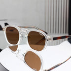 Unisex Minimalist Round Sunglasses